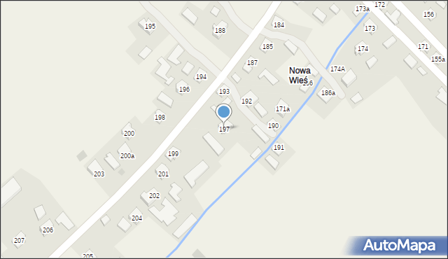 Wzdów, Wzdów, 197, mapa Wzdów