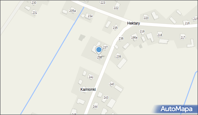 Wzdów, Wzdów, 238, mapa Wzdów