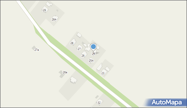 Wzdów, Wzdów, 25, mapa Wzdów