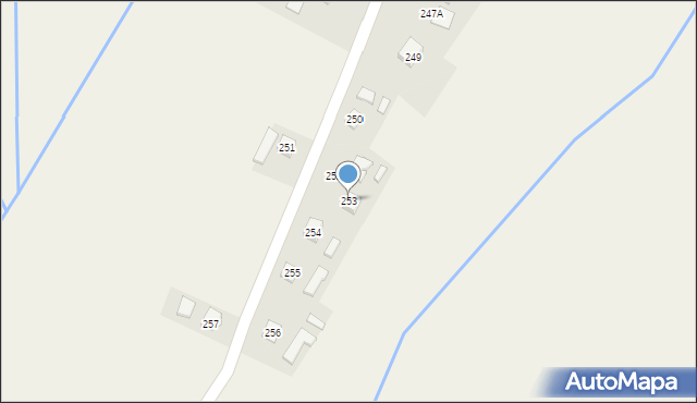 Wzdów, Wzdów, 253, mapa Wzdów