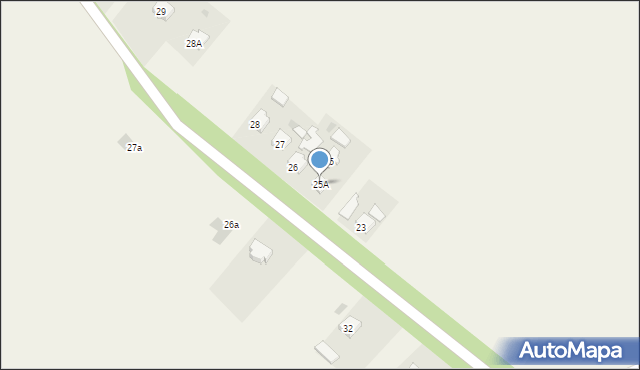 Wzdów, Wzdów, 25A, mapa Wzdów