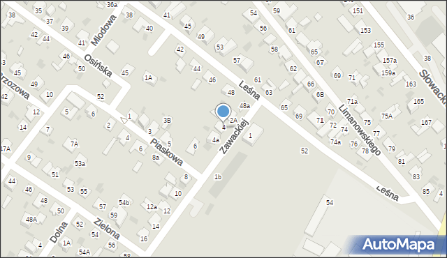 Aleksandrów Kujawski, Zawackiej-Zo Elżbiety, gen., 4, mapa Aleksandrów Kujawski