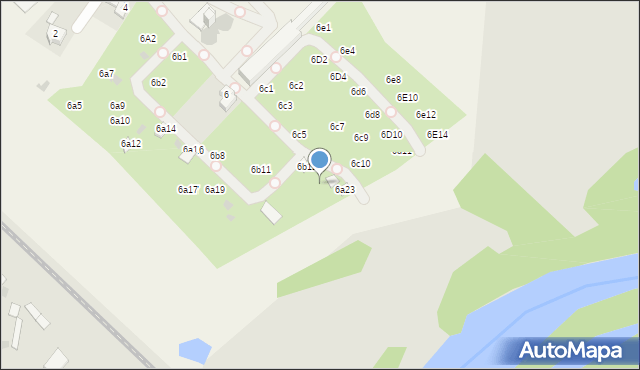 Babice, Zakładowa, 6b13, mapa Babice