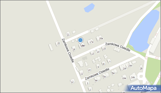 Baranów Sandomierski, Zamkowa Osiedle, 18b, mapa Baranów Sandomierski