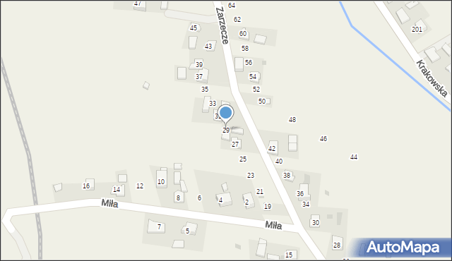 Baranówka, Zarzecze, 29, mapa Baranówka