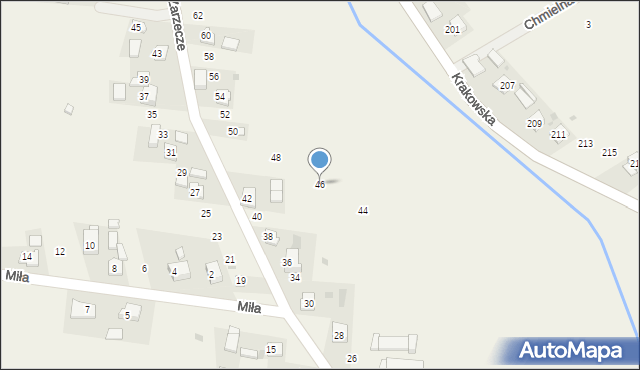 Baranówka, Zarzecze, 46, mapa Baranówka