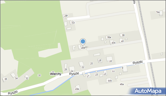 Barcice, Za Torami, 40d, mapa Barcice