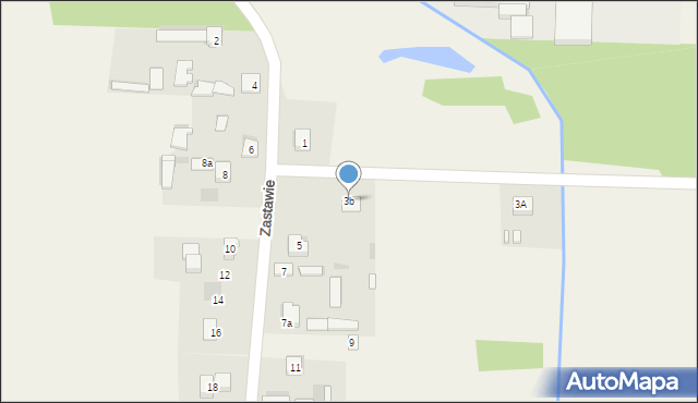 Bilcza, Zastawie, 3b, mapa Bilcza