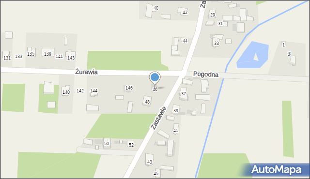 Bilcza, Zastawie, 46, mapa Bilcza