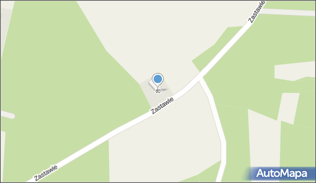 Bilcza, Zastawie, 60, mapa Bilcza