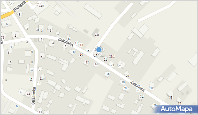 Boćki, Załońska, 19, mapa Boćki