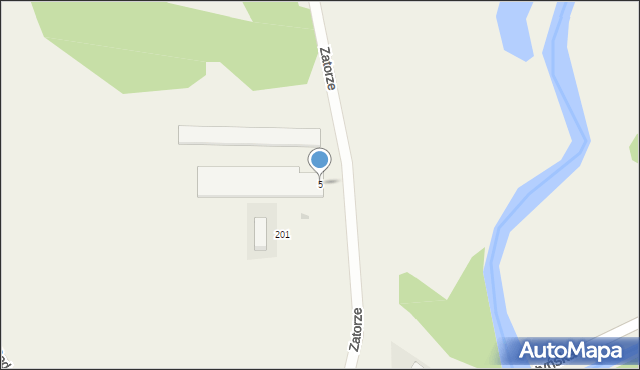 Bratian, Zatorze, 5, mapa Bratian