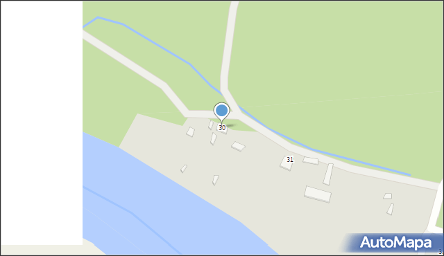 Brok, Zamoście, 30, mapa Brok