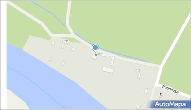 Brok, Zamoście, 31, mapa Brok