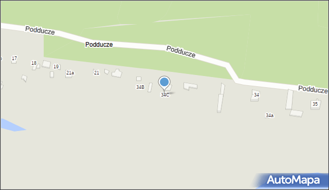 Brok, Zamoście, 34C, mapa Brok