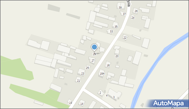 Bronowo, Zachodnia, 29, mapa Bronowo