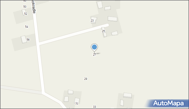 Chełmce, Zamokradle, 27, mapa Chełmce