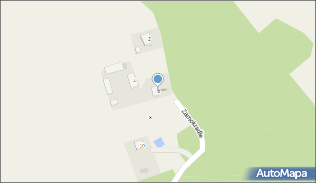 Chełmce, Zamokradle, 6, mapa Chełmce