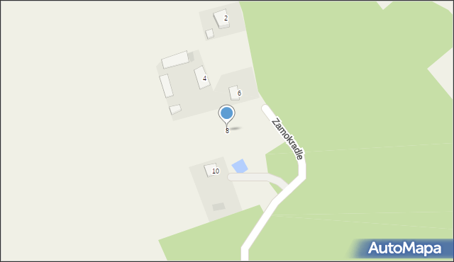 Chełmce, Zamokradle, 8, mapa Chełmce