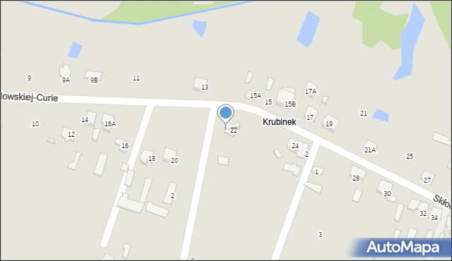 Ciechanów, Zagrodowa, 1, mapa Ciechanów