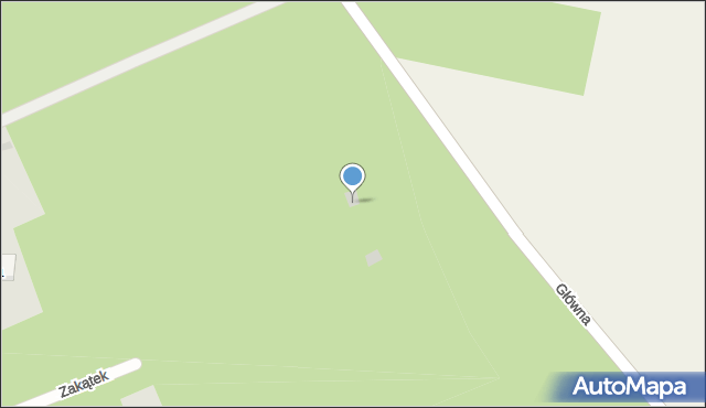 Cieciorka, Zakątek, 26, mapa Cieciorka