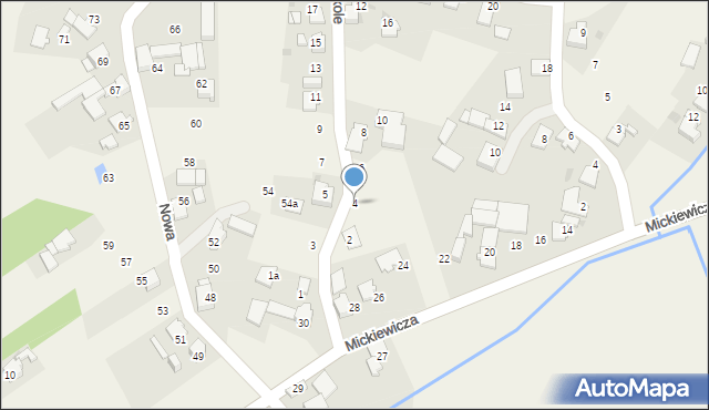 Cisek, Zakole, 4, mapa Cisek