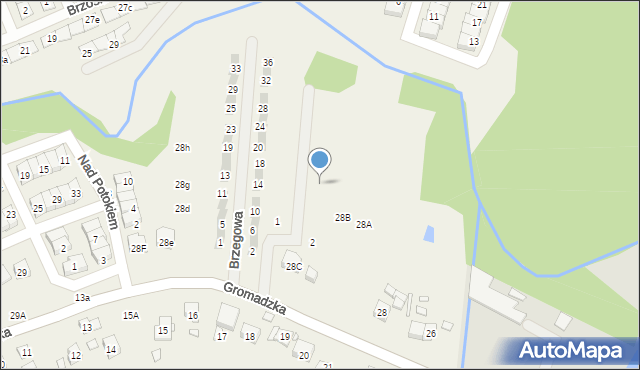 Czapury, Zaciszna, 12, mapa Czapury