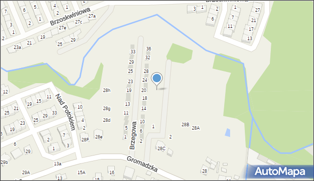 Czapury, Zaciszna, 13, mapa Czapury