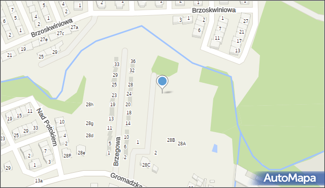 Czapury, Zaciszna, 24, mapa Czapury