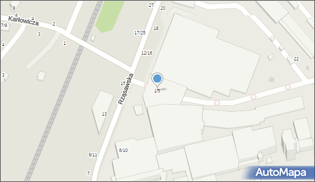 Częstochowa, Zarankiewicza Kazimierza, 1/5, mapa Częstochowy