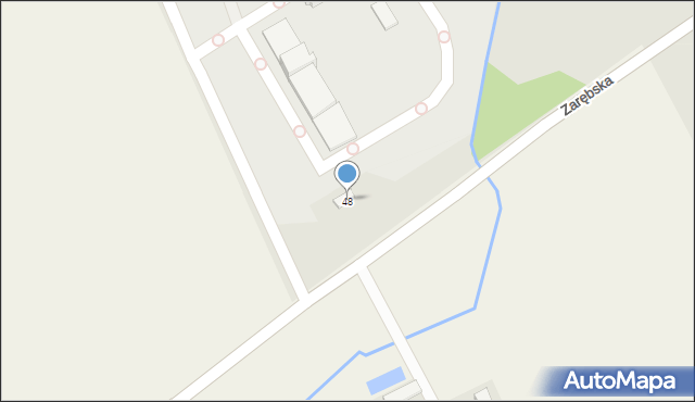 Czyżew, Zarębska, 48, mapa Czyżew