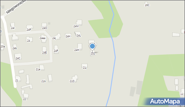 Dąbrowa Górnicza, Zagórcze, 21L, mapa Dąbrowa Górnicza