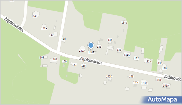 Dąbrowa Górnicza, Ząbkowicka, 140B, mapa Dąbrowa Górnicza