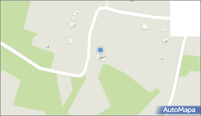 Daleszyce, Zagórze, 12A, mapa Daleszyce