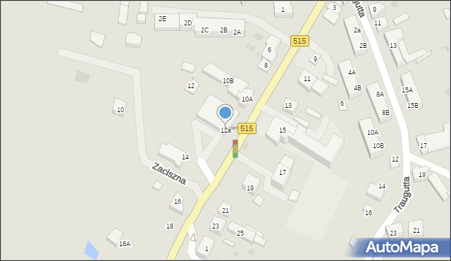 Dzierzgoń, Zawadzkiego-Zośki Tadeusza, 12a, mapa Dzierzgoń