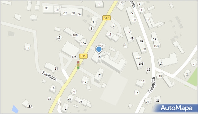 Dzierzgoń, Zawadzkiego-Zośki Tadeusza, 15, mapa Dzierzgoń