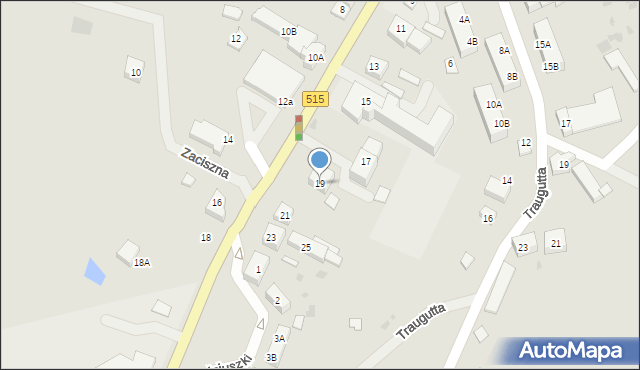 Dzierzgoń, Zawadzkiego-Zośki Tadeusza, 19, mapa Dzierzgoń