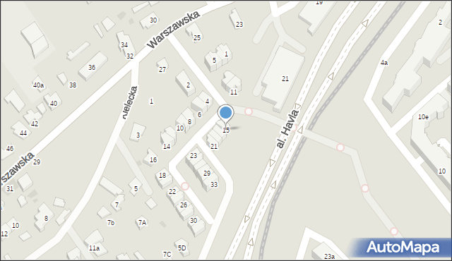 Gdańsk, Zakoniczyńska, 15, mapa Gdańska