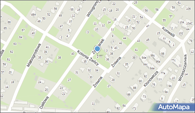 Gdańsk, Zaścianek, 2, mapa Gdańska
