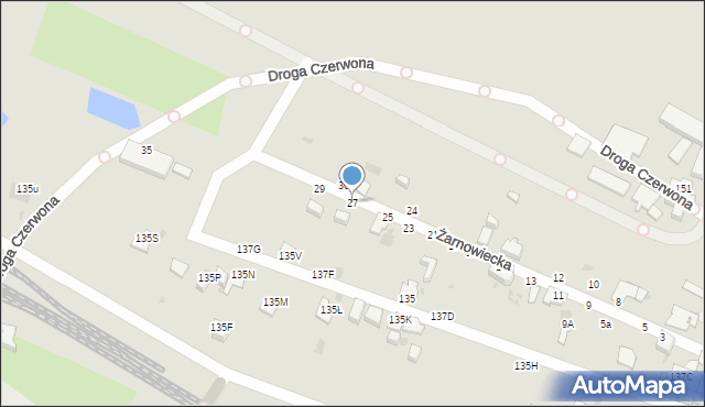 Gdynia, Żarnowiecka, 27, mapa Gdyni