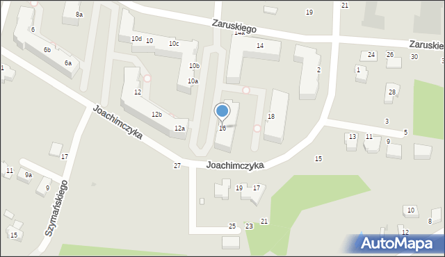 Gdynia, Zaruskiego Mariusza, gen., 16, mapa Gdyni