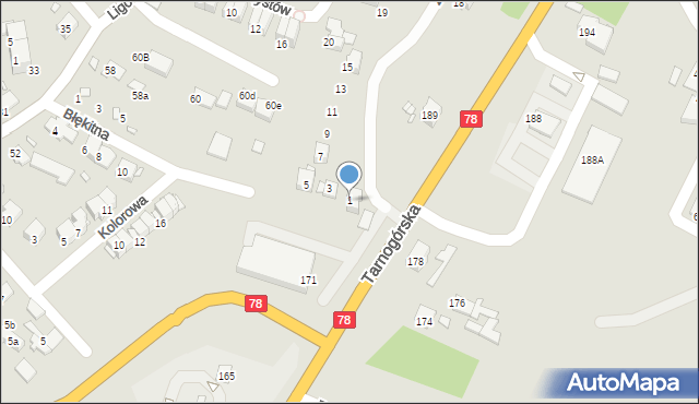 Gliwice, Zamenhofa Ludwika, dr., 1, mapa Gliwic