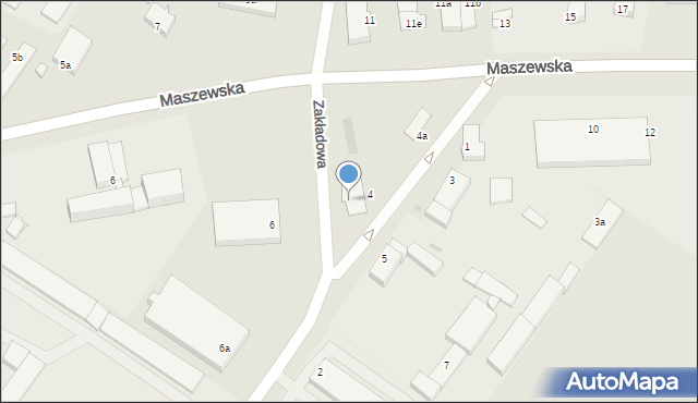 Goleniów, Zakładowa, 57, mapa Goleniów