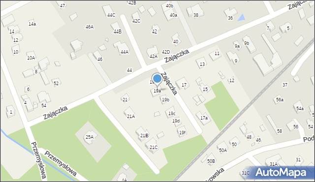 Gołków, Zajączka Józefa, gen., 19a, mapa Gołków