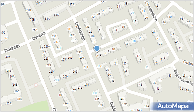 Gorzów Wielkopolski, Załuskich, 2, mapa Gorzów Wielkopolski