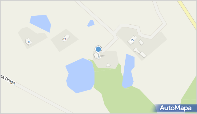 Grabówko, Zacisze, 19, mapa Grabówko