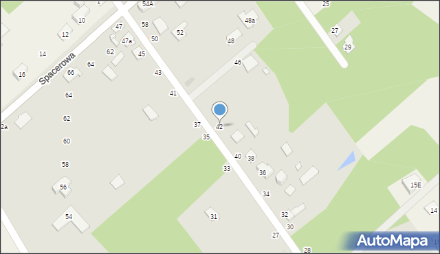 Halinów, Zachodnia, 42, mapa Halinów