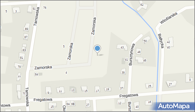 Jankowice, Zamorska, 10, mapa Jankowice