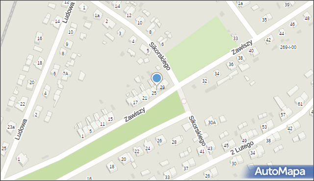 Jastrowie, Zawiszy, 27, mapa Jastrowie