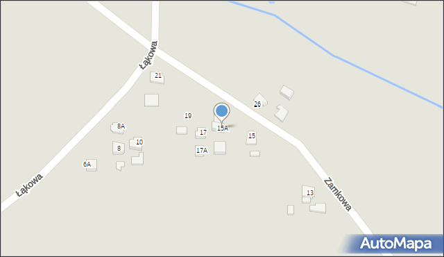Jastrzębie-Zdrój, Zamkowa, 15A, mapa Jastrzębie-Zdrój